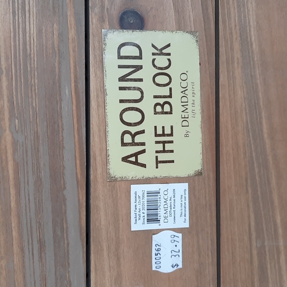 Wood Wall Art Box Sign Farm Rooster Chicken Pig Cow Moo Oink Crow Sunrise Urban - Picture 9 of 9